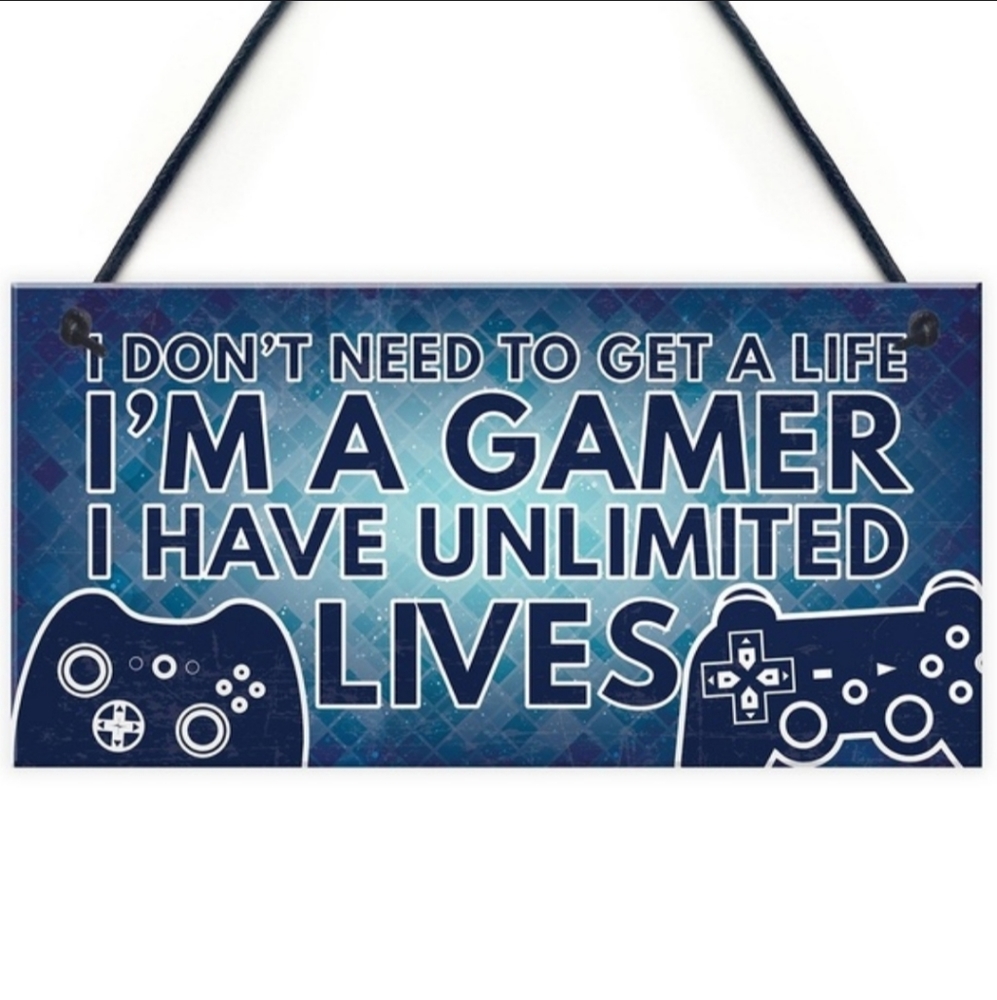 😉Mini Gamer Plaque - Picture 3 of 4